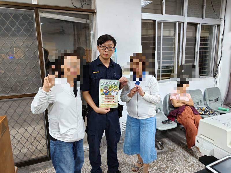 女子點擊投票連結驚覺被騙  大武警即時協助阻詐