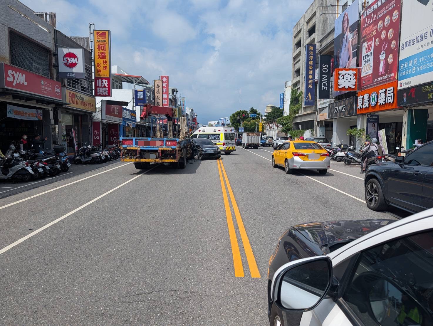 救護車到場處理