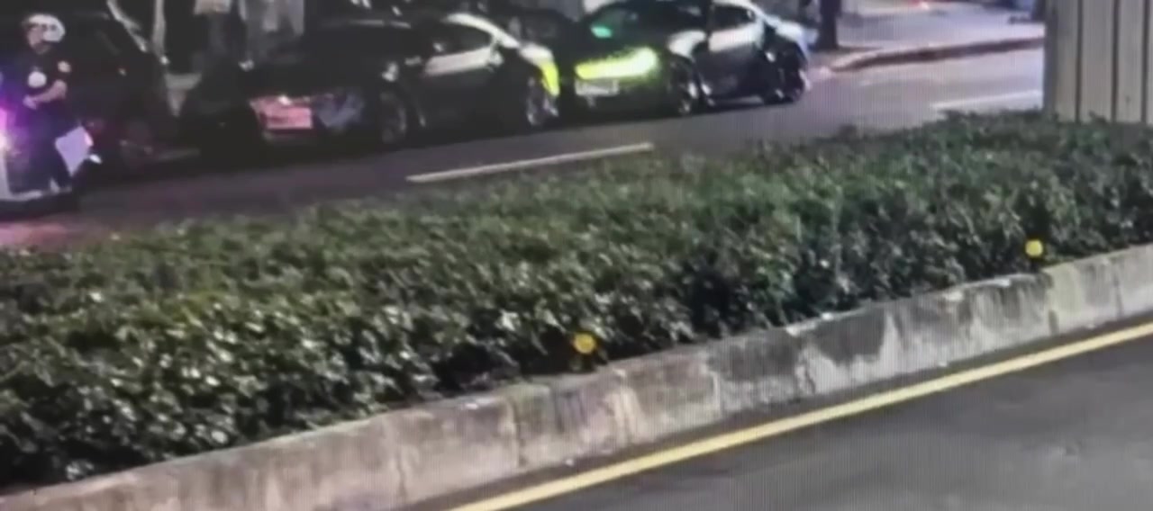警方於復興北路處理糾紛