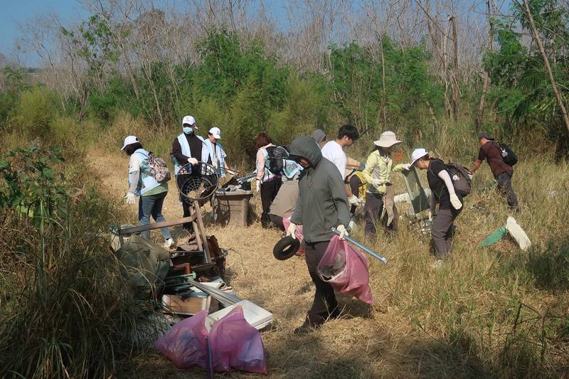 清掉垃圾、留下友善!新竹分署攜手維護石虎的家