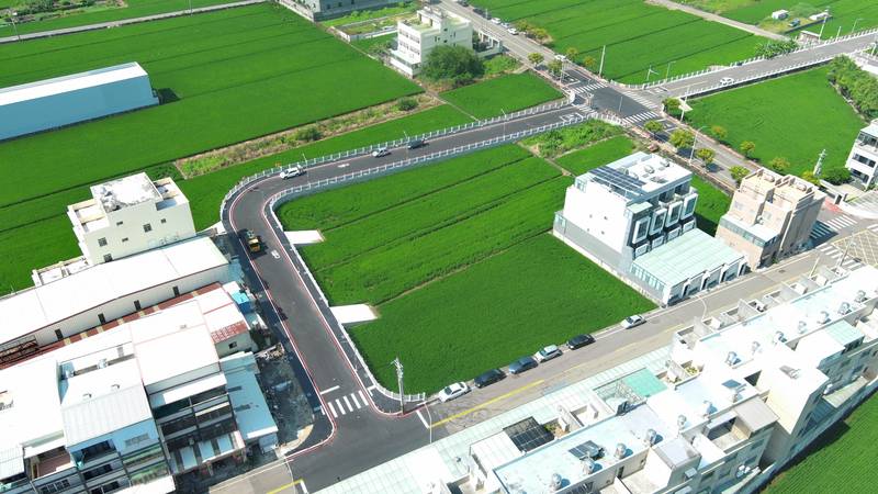 補足沙鹿路網缺口! 中市建設局投入925萬元完成道路新闢工程