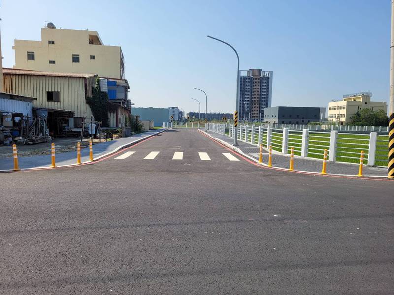 補足沙鹿路網缺口! 中市建設局投入925萬元完成道路新闢工程