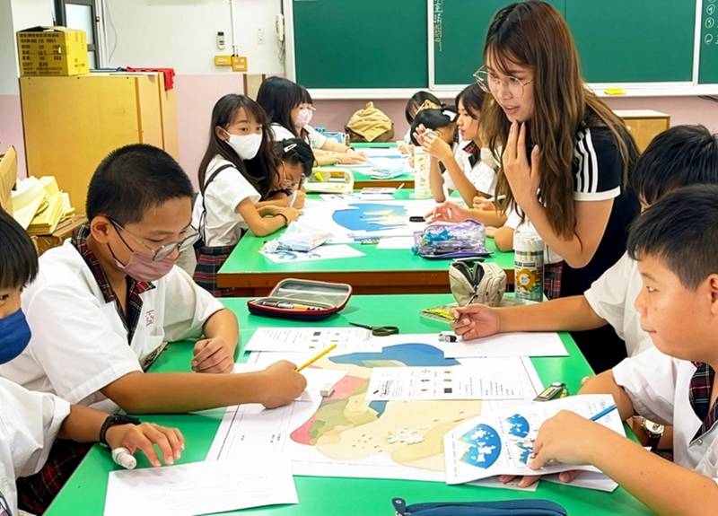 中捷公共藝術走進校園 九德國小學童把生活畫進捷運