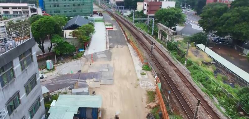臺南鐵路地下化下地通車後 各處橫交設施拆除將依工程複雜度依序施作