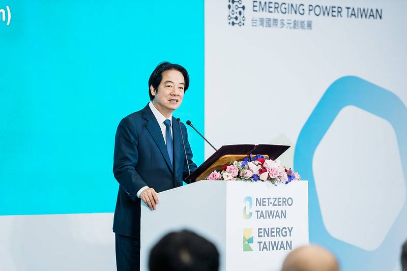 出席國際淨零永續展暨智慧能源週 總統:推動產業綠色轉型、提升能源韌性 打造臺灣下一階段成長動力