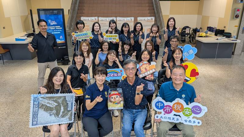 地稅局榮獲「金檔獎」第1名 再啟程巡展台東