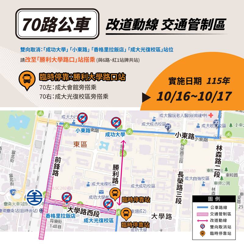 台南鐵路地下化通車典禮與市集相關活動 活動交通資訊提醒