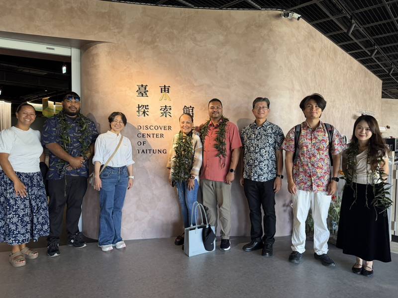 帛琉新任駐臺大使吳傑法拜會饒慶鈴 延續臺東帛琉跨海情誼