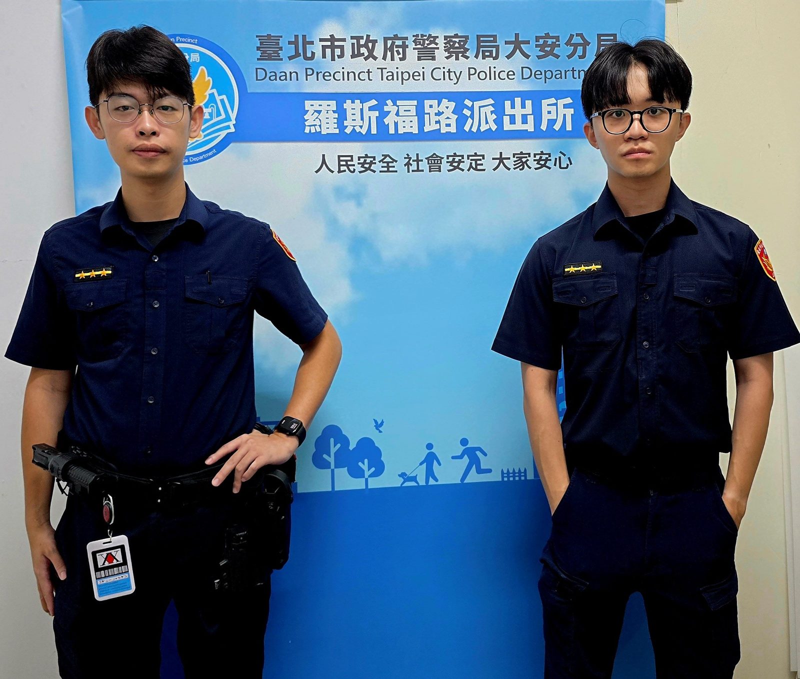 跨縣市協尋!少年夜宿公園長椅 大安警即時尋獲平安送歸