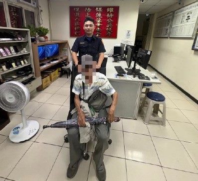 101歲人瑞二度迷途!大同暖警熱心助返家