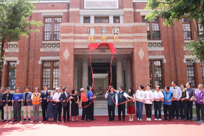 斥資1.52億元修復建興國中百年紅樓 黃偉哲:延續歷史記憶、打造優質校園