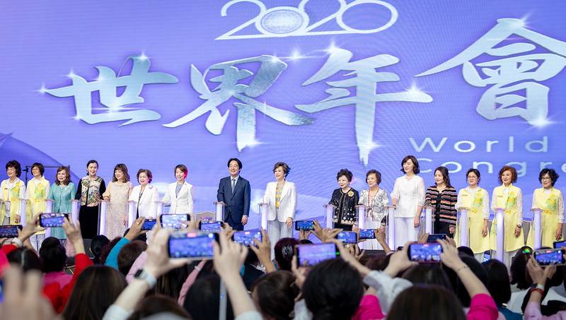 總統出席2026年世華年會開幕典禮 盼團結合作攜手將臺灣帶到世界各地