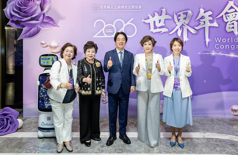 總統出席2026年世華年會開幕典禮 盼團結合作攜手將臺灣帶到世界各地