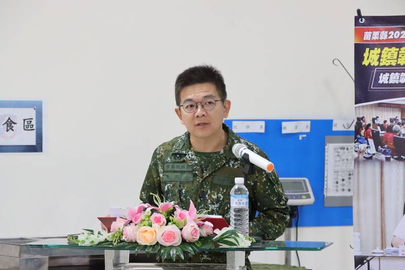 副縣長邱俐俐慰問入伍新兵 勉勵苗栗子弟兵鍛鍊心志勇於承擔責任