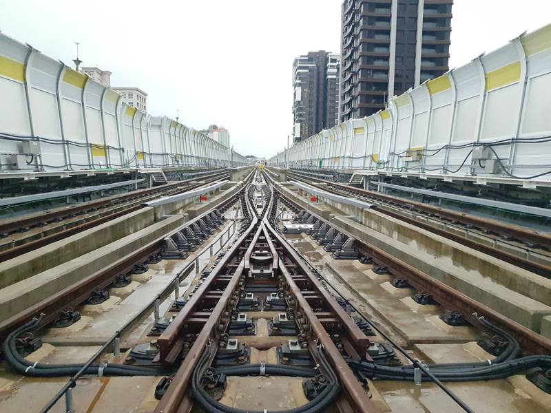 中捷藍線軌道工程決標　串聯維修機廠、高架及地下段