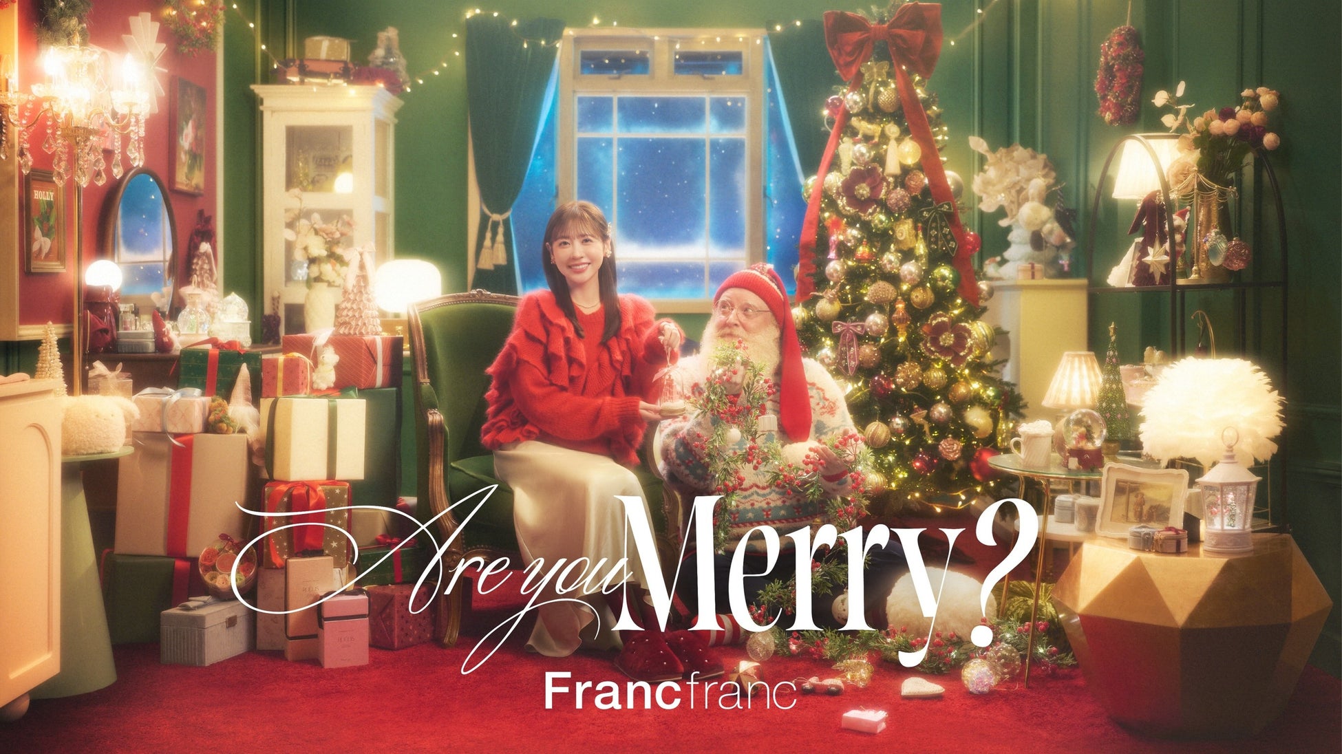 FRUITS ZIPPER櫻井優衣出任Francfranc耶誕大使 合作曲〈Are you Merry ?〉11月2日上架