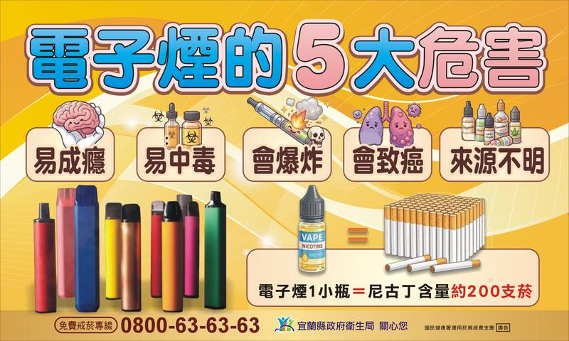 網傳民代疑似使用類菸品一案 衛生局回應