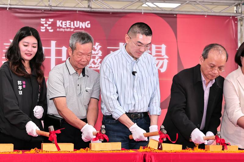 信義中繼市場正式動工 謝國樑盼兼顧攤商營運與商圈發展打造市場改建新里程碑