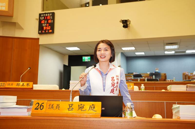 呂宛庭議員總質詢關注新埔交通建設 褒忠路拓寬工程預計11月底開工