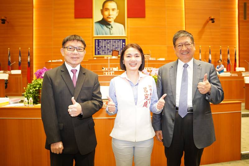 呂宛庭議員總質詢關注新埔交通建設 褒忠路拓寬工程預計11月底開工