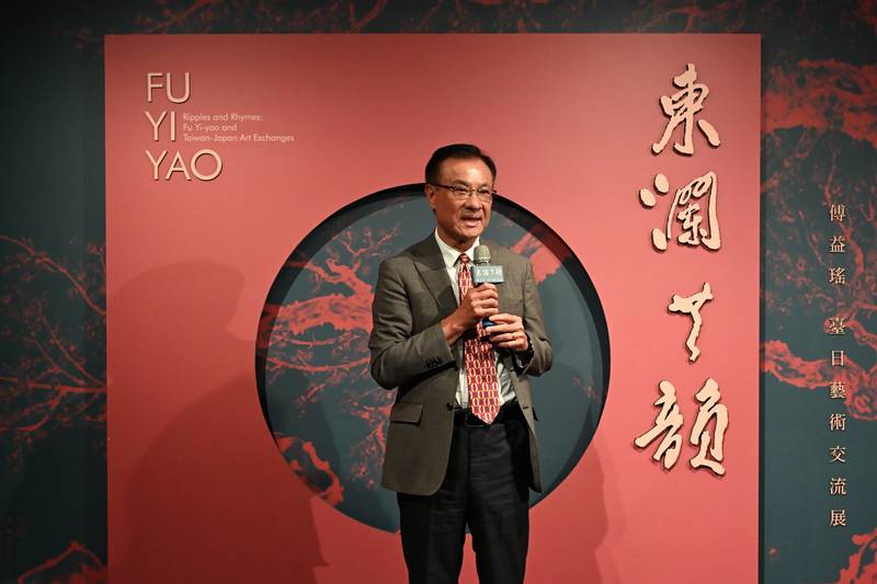 史博館「東瀾.共韻—傅益瑤臺日藝術交流展」與傅抱石兩代對照 回望臺日文化交流