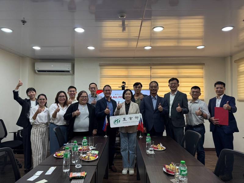 第13屆臺菲農漁業合作會議在菲律賓舉行 我方爭取鳳梨釋迦及畜產品輸菲商機