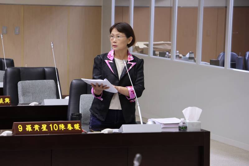 周玉滿、羅貴星、陳春暖總質詢 縣長強調落實各鄉鎮發展與照顧