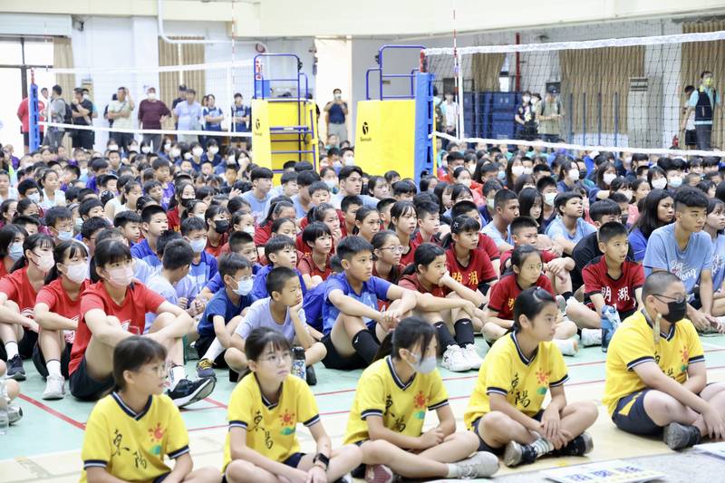 第47屆華宗盃排球賽335隊齊聚學甲 黃偉哲勉勵選手以球會友