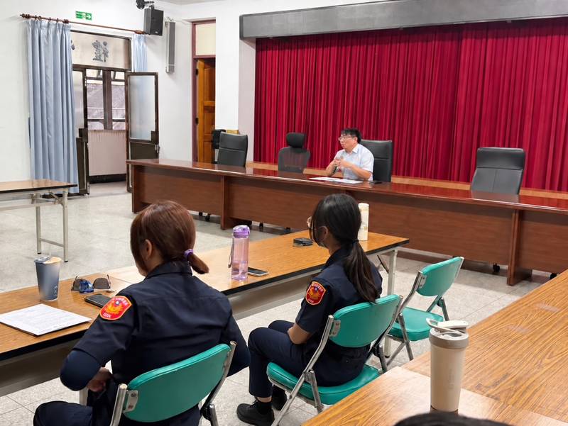 迎戰九合一選舉 關山警連續兩日辦理任務講習強化維安
