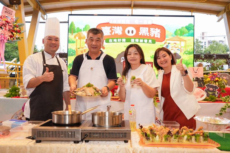「臺灣黑豬-在地好豬 值得被看見」市集活動 臺北希望廣場飄香登場 推廣臺灣黑豬獨特魅力
