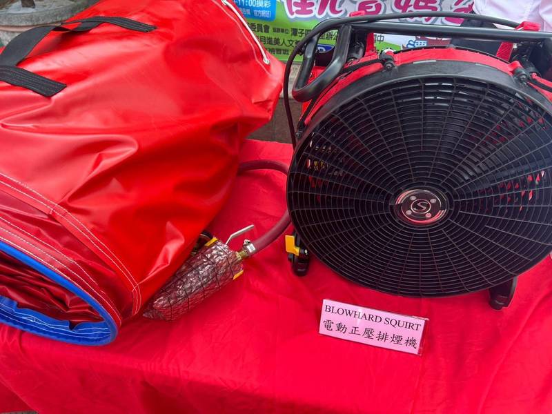 潭水亭觀音媽廟捐贈無人空拍機 中市消防局感謝回饋鄉里