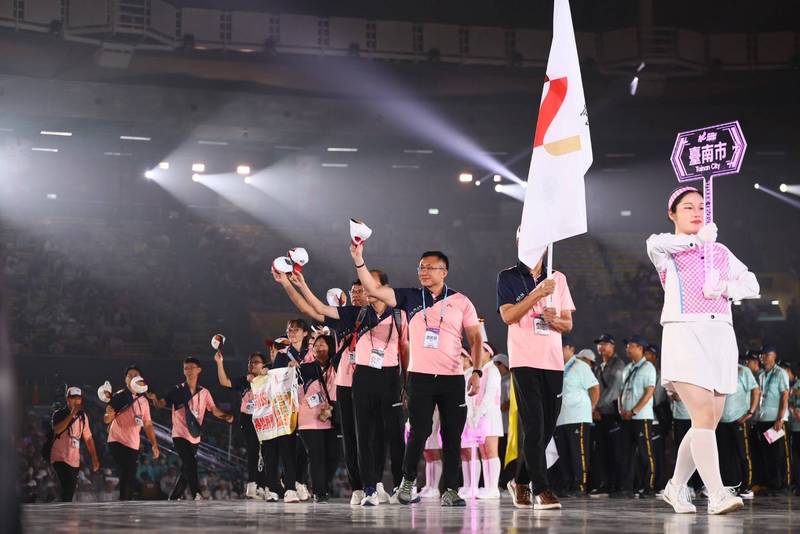 臺南市代表隊參與115年全民運動會開幕式 臺南市選手挑戰巔峰