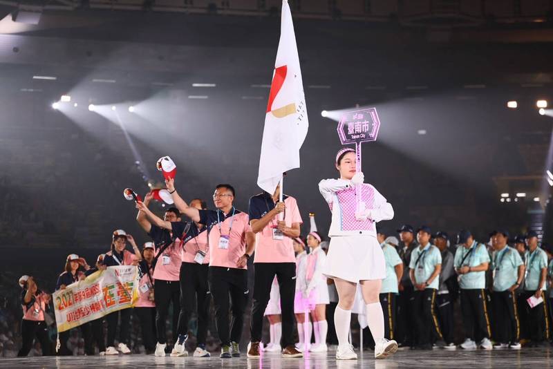 臺南市代表隊參與115年全民運動會開幕式 臺南市選手挑戰巔峰
