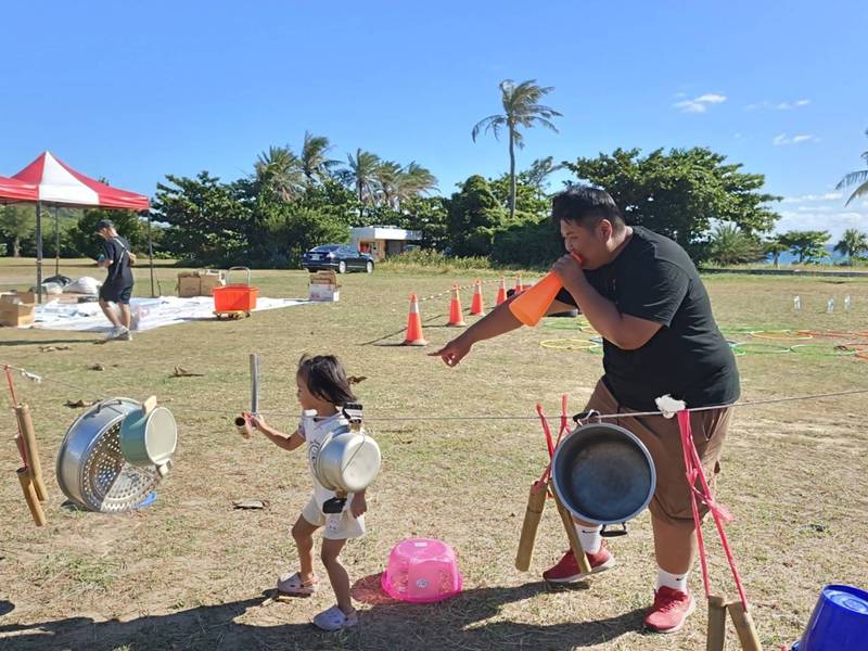 「移動遊樂園,玩出好關係」 墾丁大灣遊憩區享受草地、陽光、海與風的遊戲時光