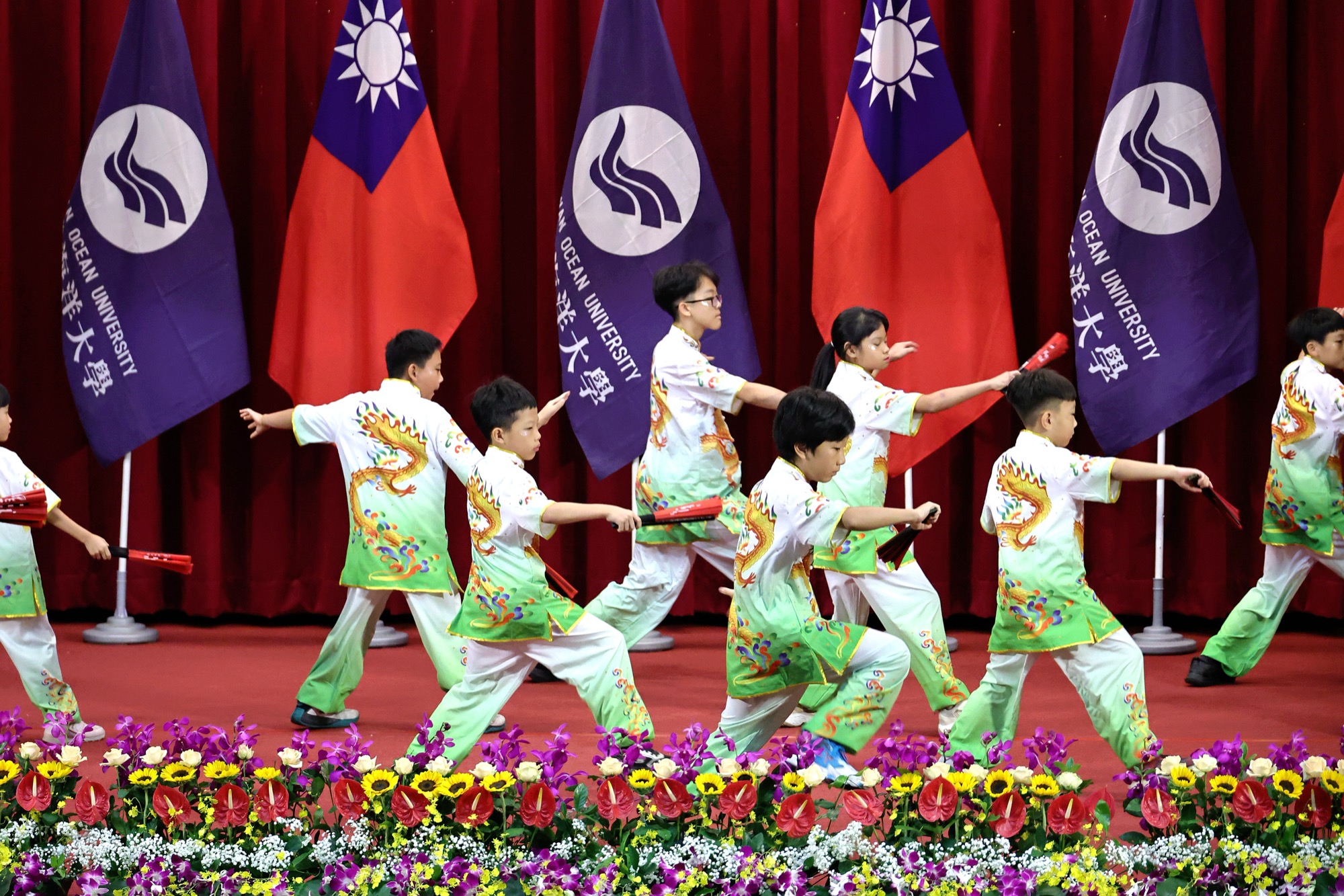 學童武術表演