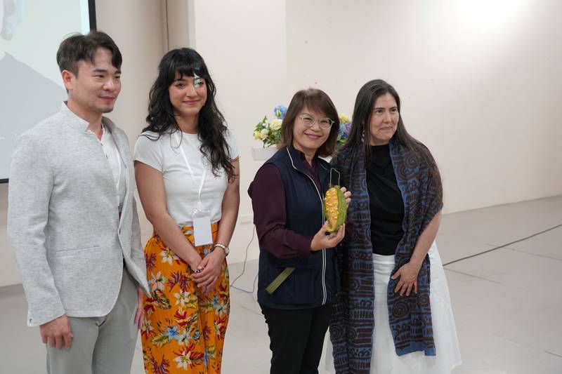 國際博物館協會專家參訪中市纖博館 從大甲藺草與時尚工藝見證台中文化魅力
