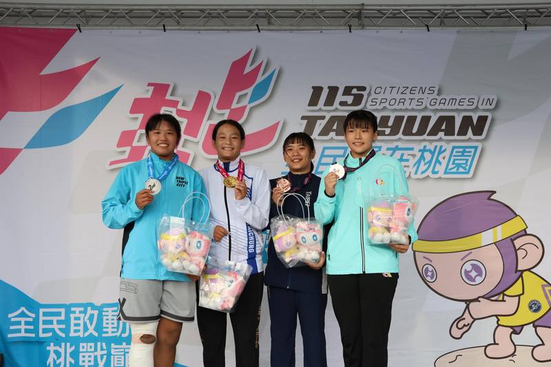 全民運第二天台中隊獎牌突破百面!累計31金29銀45銅暫居第一