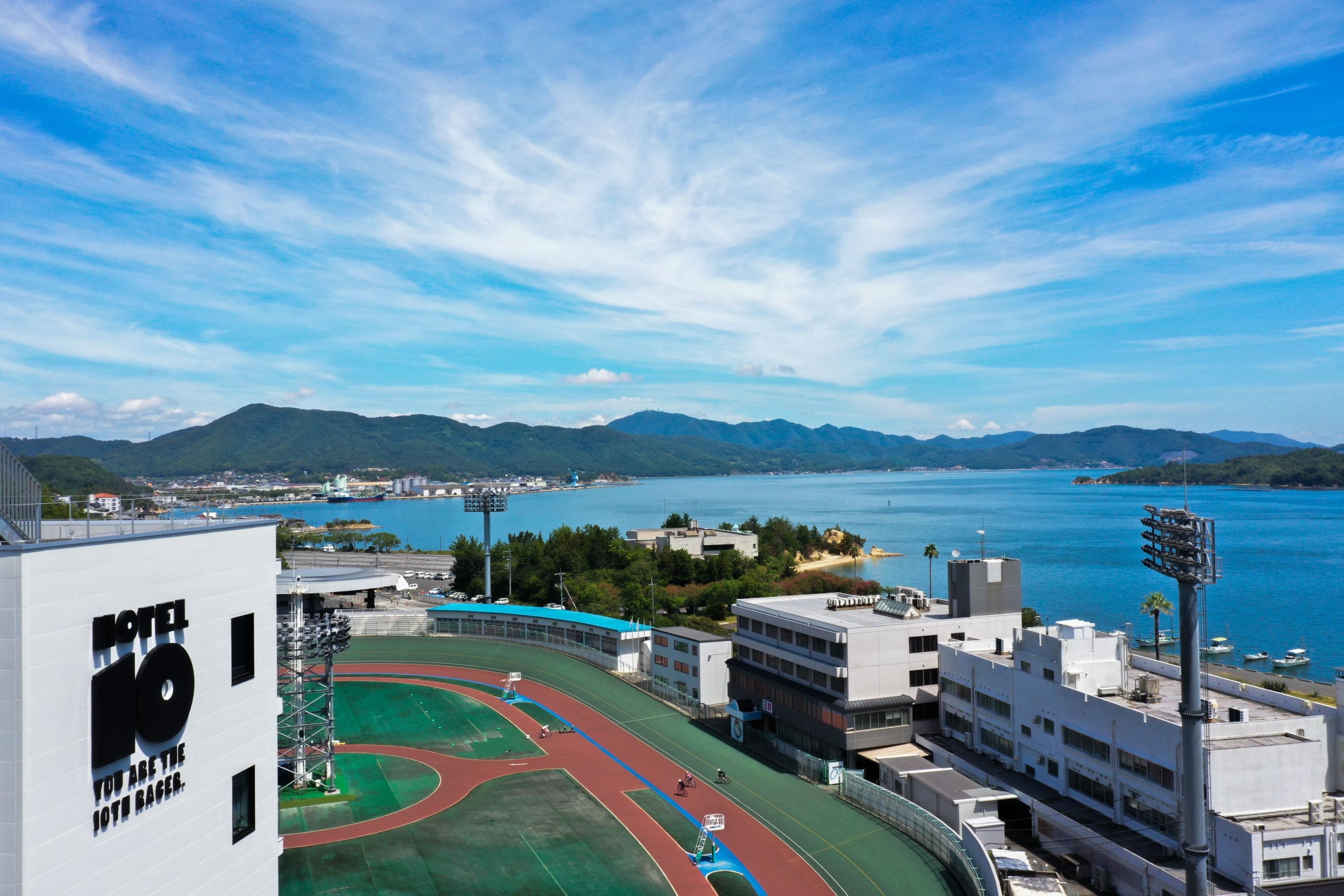 岡山玉野競輪場一體飯店「KEIRIN HOTEL 10」推秋季瀨戶內騎行方案 免費租自行車、每日3組