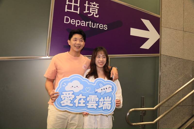 28小時燕子來回沖繩！盧市長率66對新人高空證婚、城市外交及關懷台商