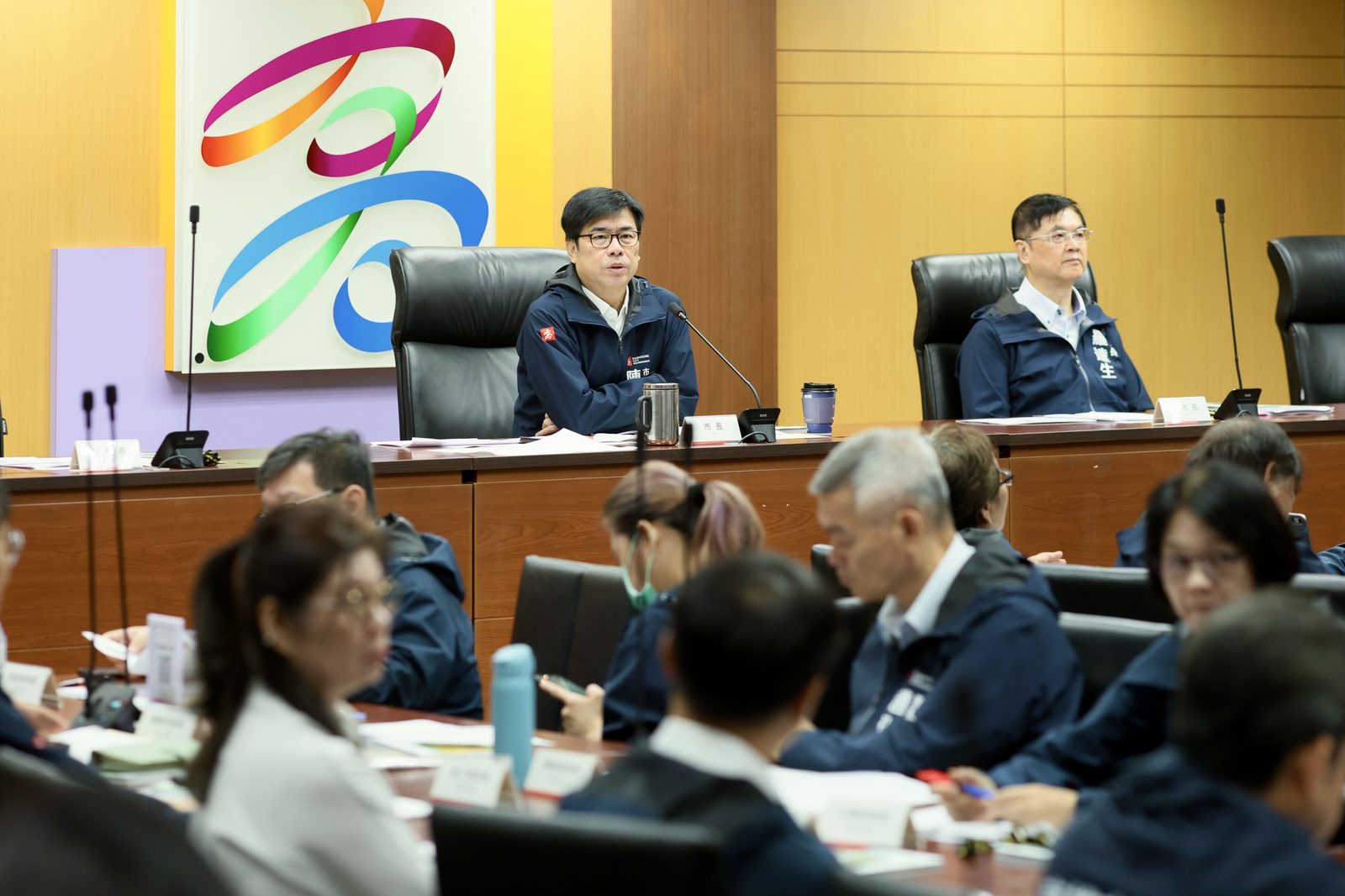 防疫實務與學術研究並進 陳其邁:持續強化高雄防疫與安全韌性