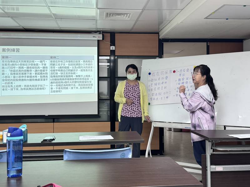 基隆持續培力「育兒指導員」 強化新生兒家庭育兒支持
