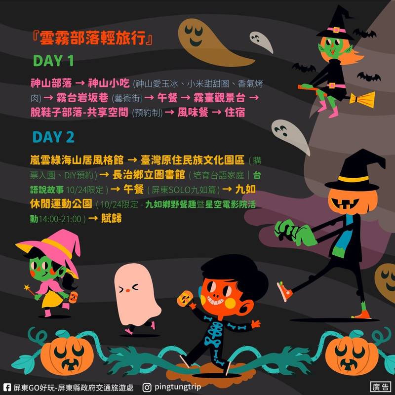 十月第二個連假到來!繼續來屏東玩的精采!