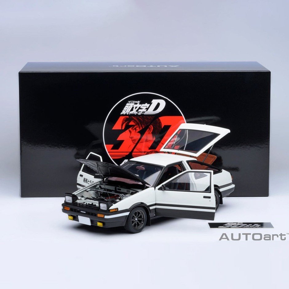 《頭文字D》AE86實車與1/18模型齊聚宇都宮 FKD Interpark快閃店至11月1日