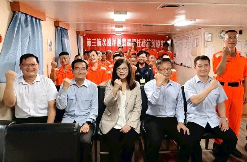 援贈除役艦船強化國際海上人道合作有先例 管碧玲:海巡是漁民海上保母 絕不傷漁民權益