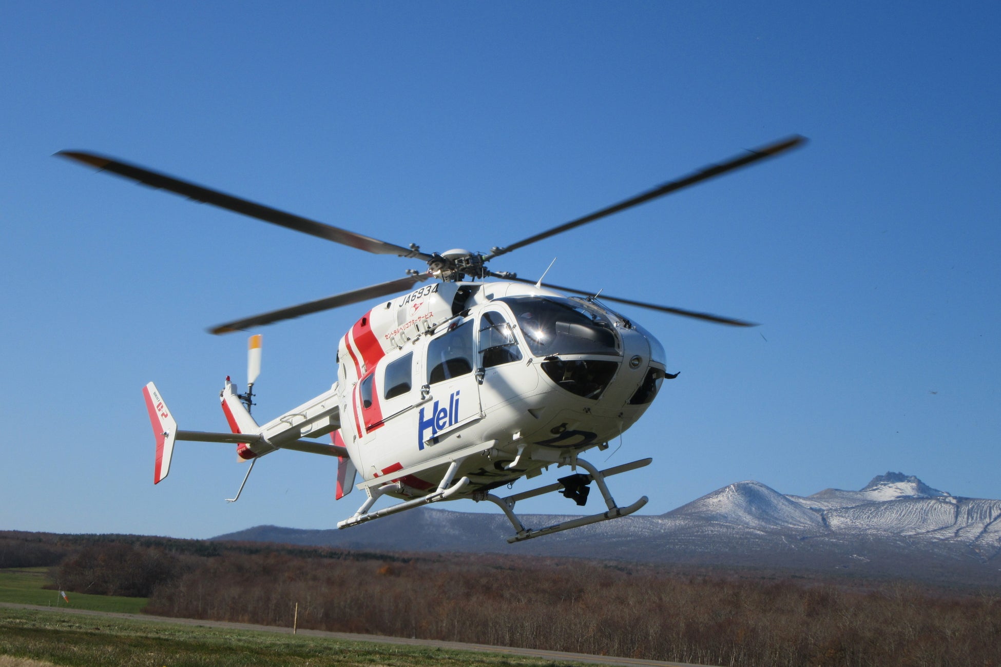 川崎重工直升機包機12月21、22日特價 東京直飛修善寺、松本、飛驒高山