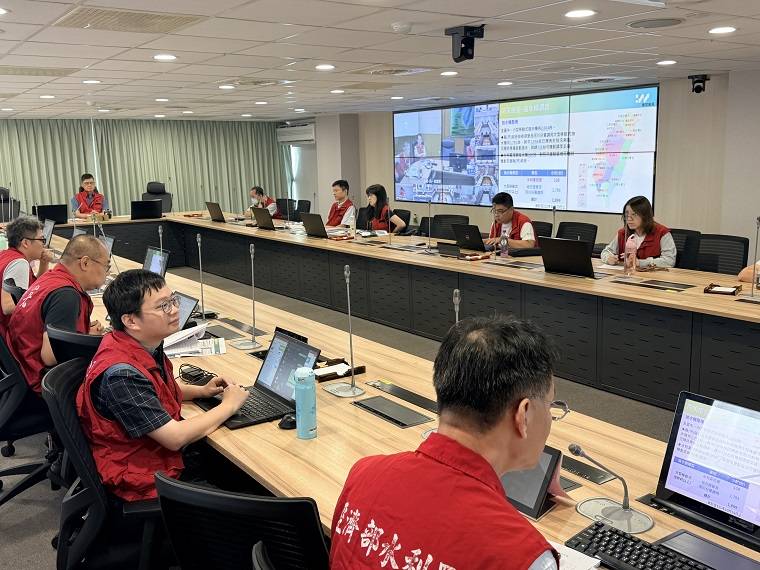 薔琵颱風逐步進逼 水利署提前盤點、嚴實布署