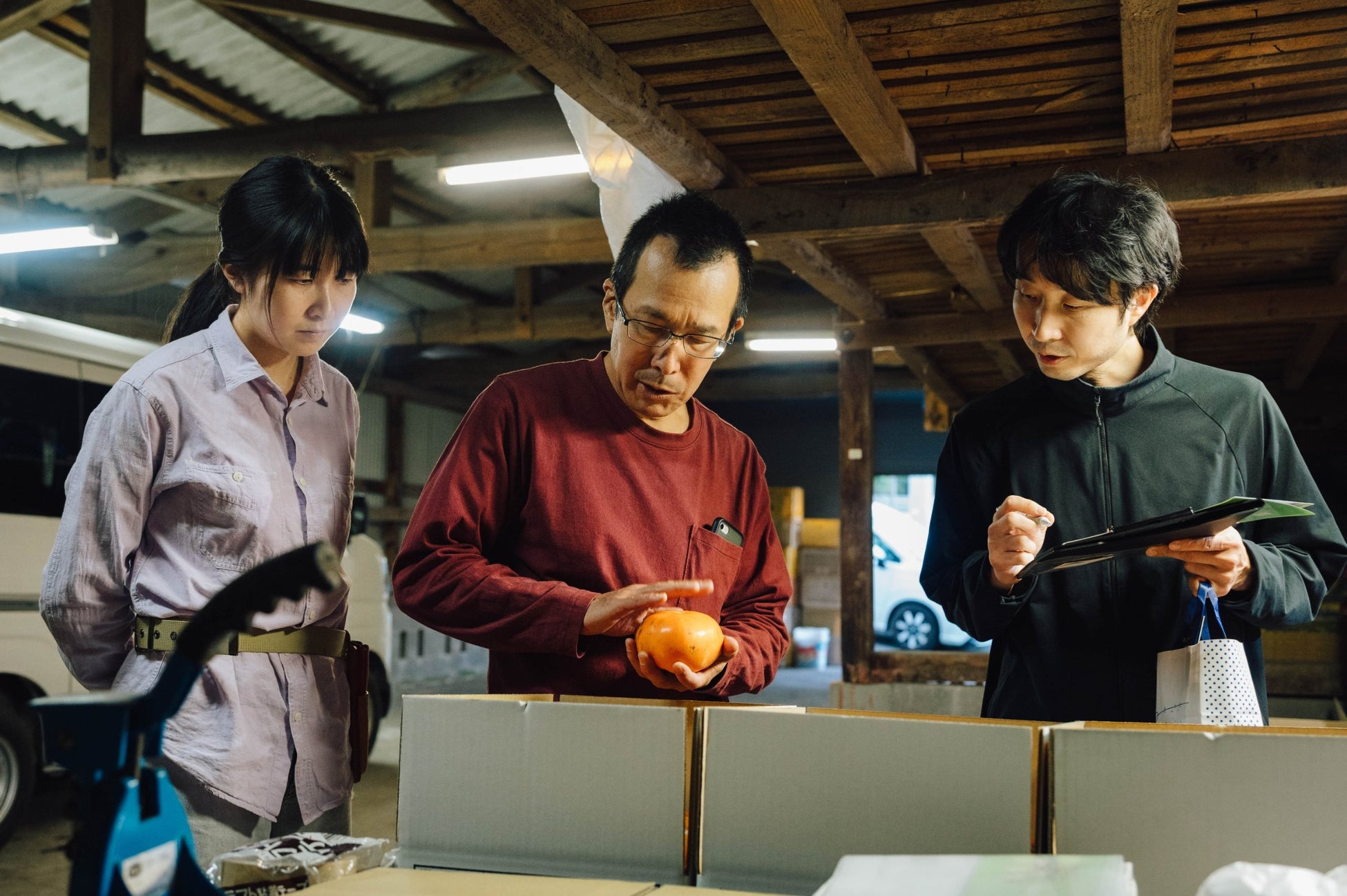 鳥取三朝溫泉「三朝優格」秋季限定柿子焙茶優格 400日圓