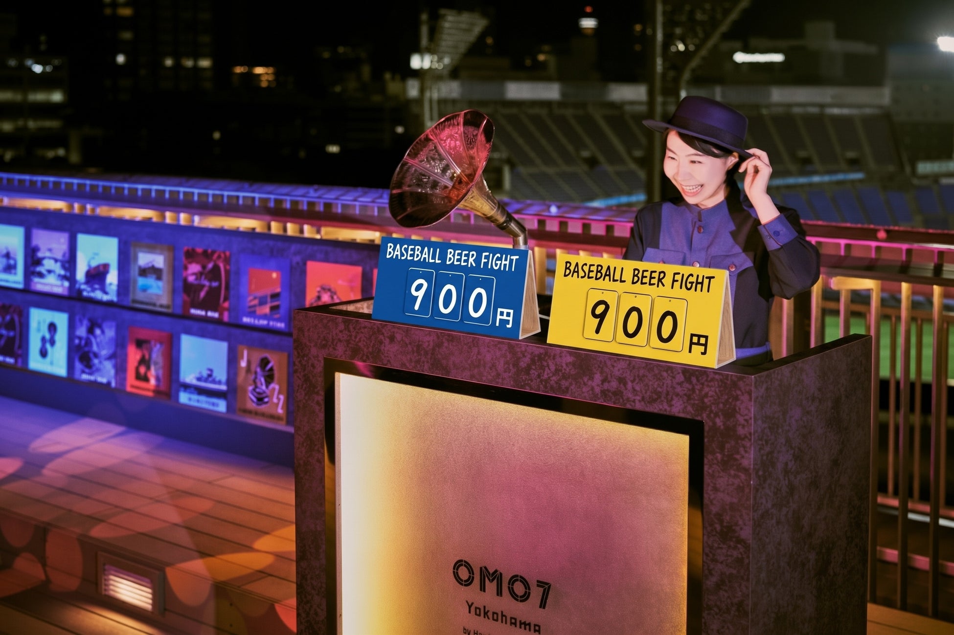OMO7橫濱「全力棒球應援住宿」10月23日起 頂樓計分板、必勝達摩與雙麵套餐