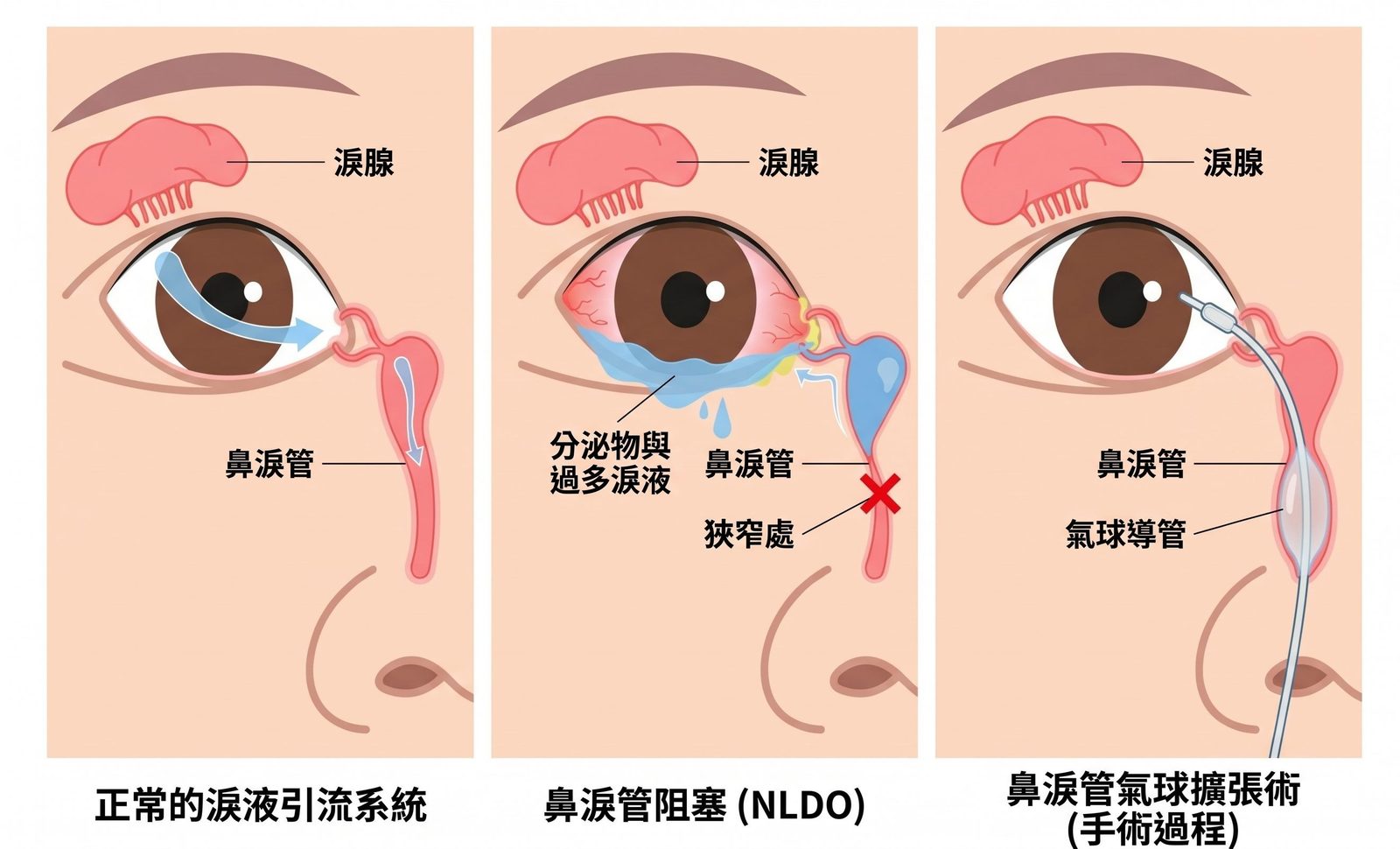 揮別「流目油」 微創導管無痕打通鼻淚管阻塞