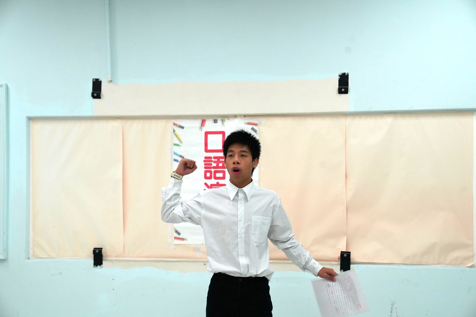 臺北市立啟聰學校-展現多元文采與生命韌性!第24屆全國聽障國語文競賽北區初賽登場 220名好手角逐全國門票
